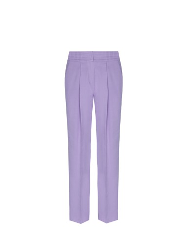 Pantalón lino lila