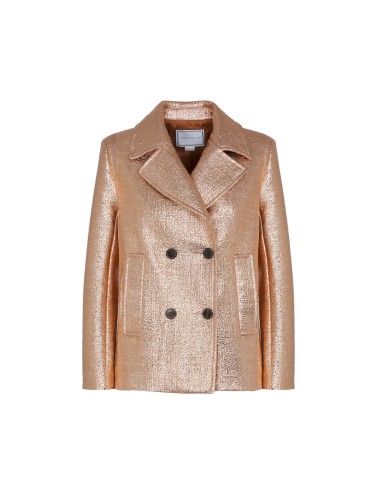 Chaqueta marinera laminado oro rosa