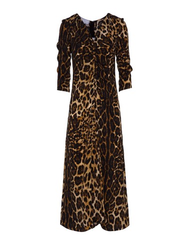 Vestido animal print