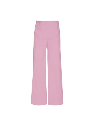 Pantalón marinero ancho rosa